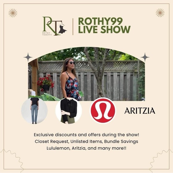 Other - Rothy is live ! LIKE ❤️ this post for notification on My Live Show